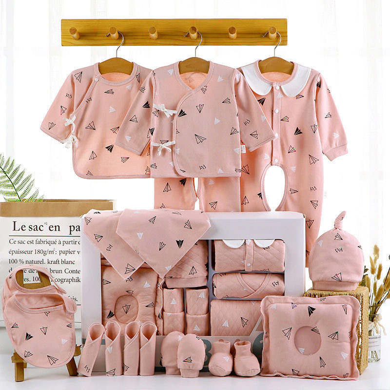Baby Cadeaubox Set Gemaakt Van Katoen Voor Pasgeborenen