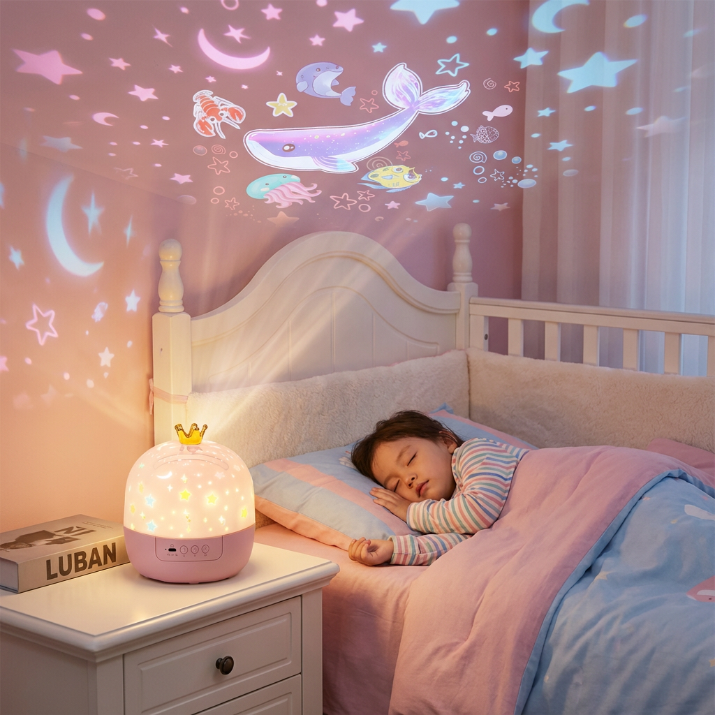 2-in-1 Kinder Nachtlampje en Projector