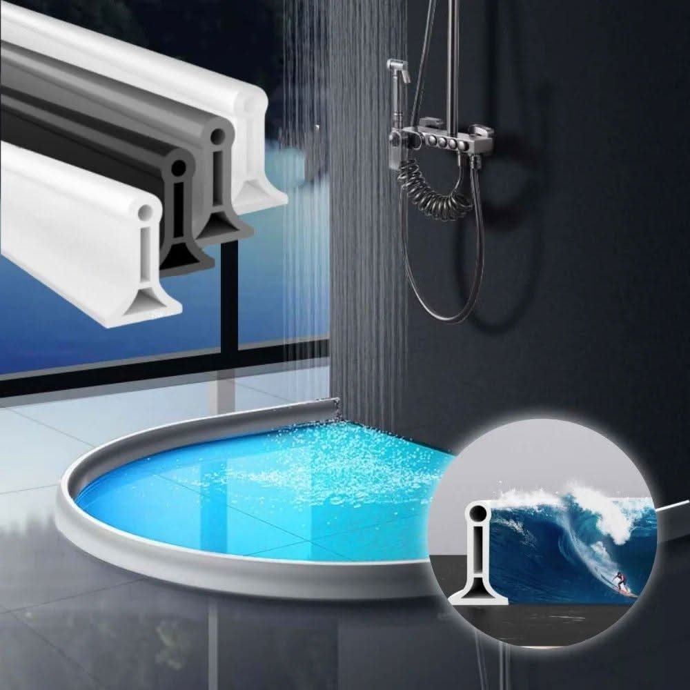 Flexibele waterretentiebarrière voor de douche – Eenvoudige installatie