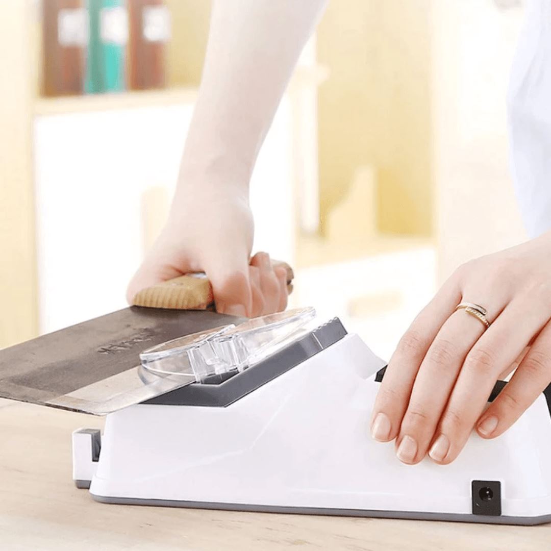 Elektrisch Mes | Slijper en Vijl – Precisie – Automatisch Systeem – Elegant Ontwerp