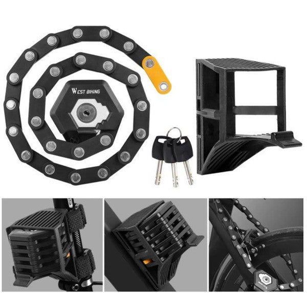 Vouwbare Fiets Slot voor Mannen en Vrouwen