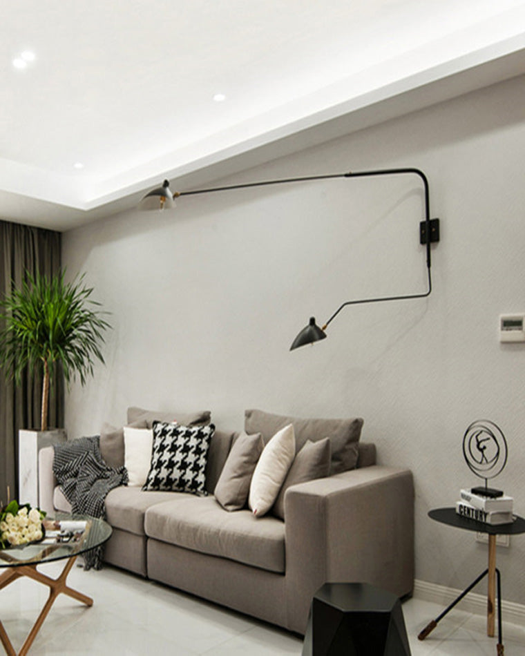 Wandlamp Met Verstelbare Armen - Dubbele Armen - Moderne Verlichting