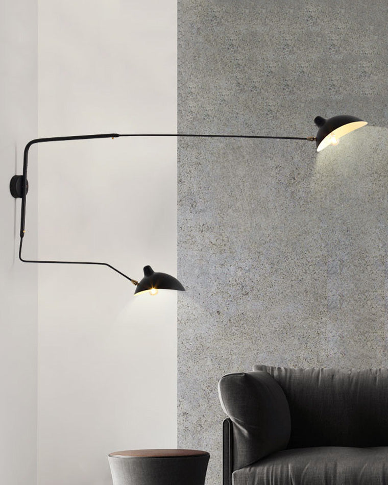 Wandlamp Met Verstelbare Armen - Dubbele Armen - Moderne Verlichting