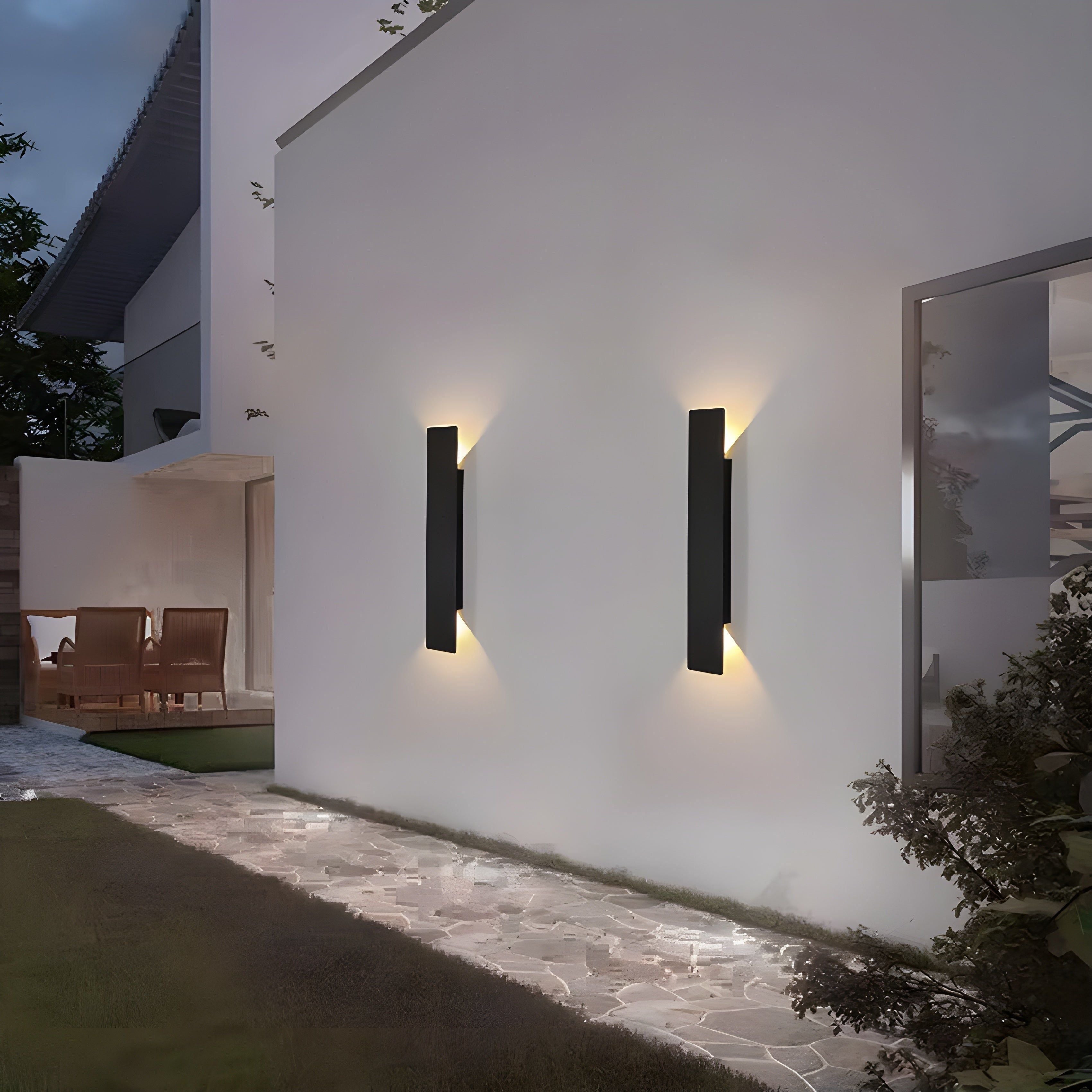 Applique LED LuxeWall - Buiten - Modern - Aluminium