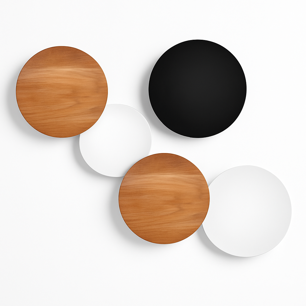 Ronde LED-Wandlamp Eclipse (enkel)