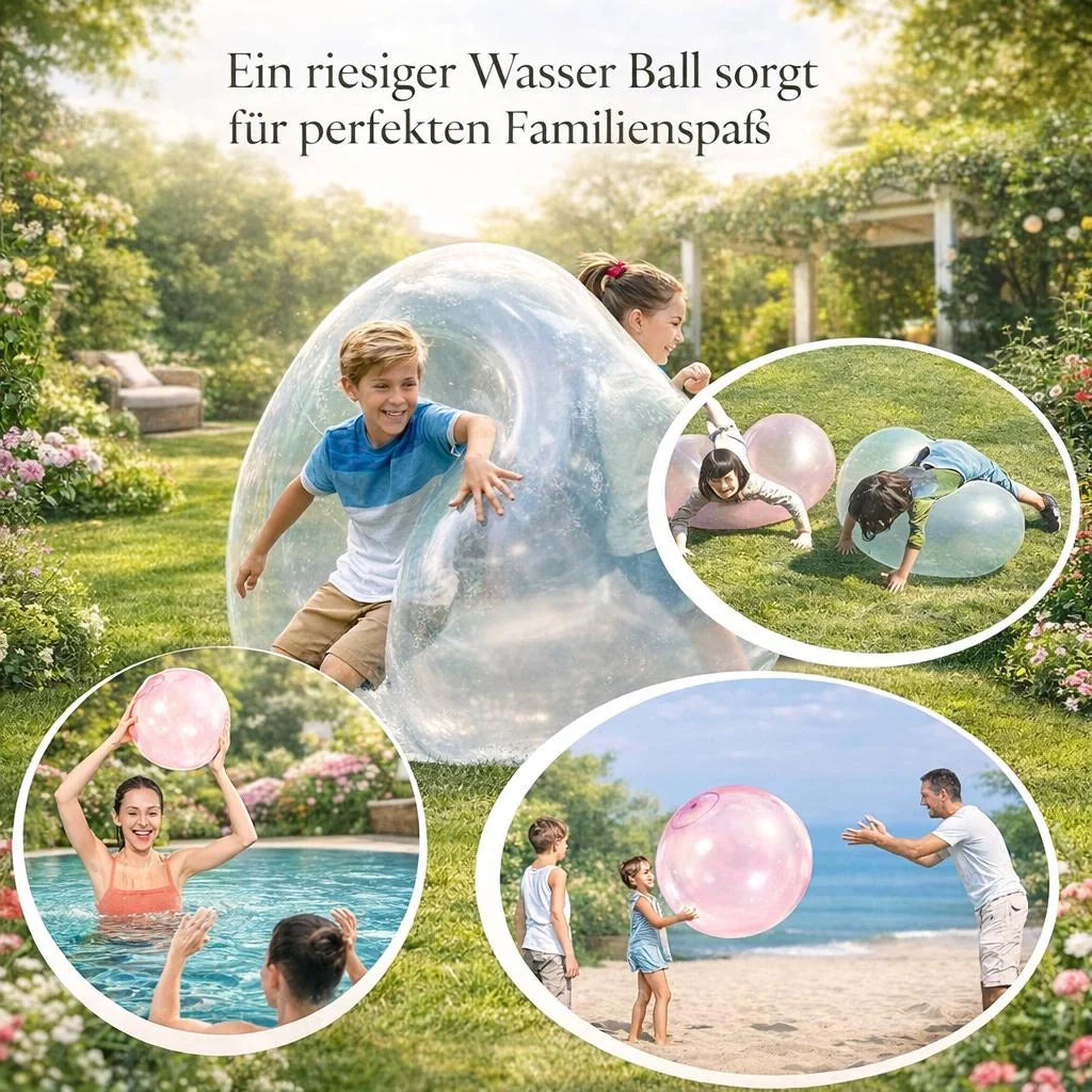 Opblaasbare Speelbal XXL | Kleurrijke Gummibal voor Kinderen | BlubberBall