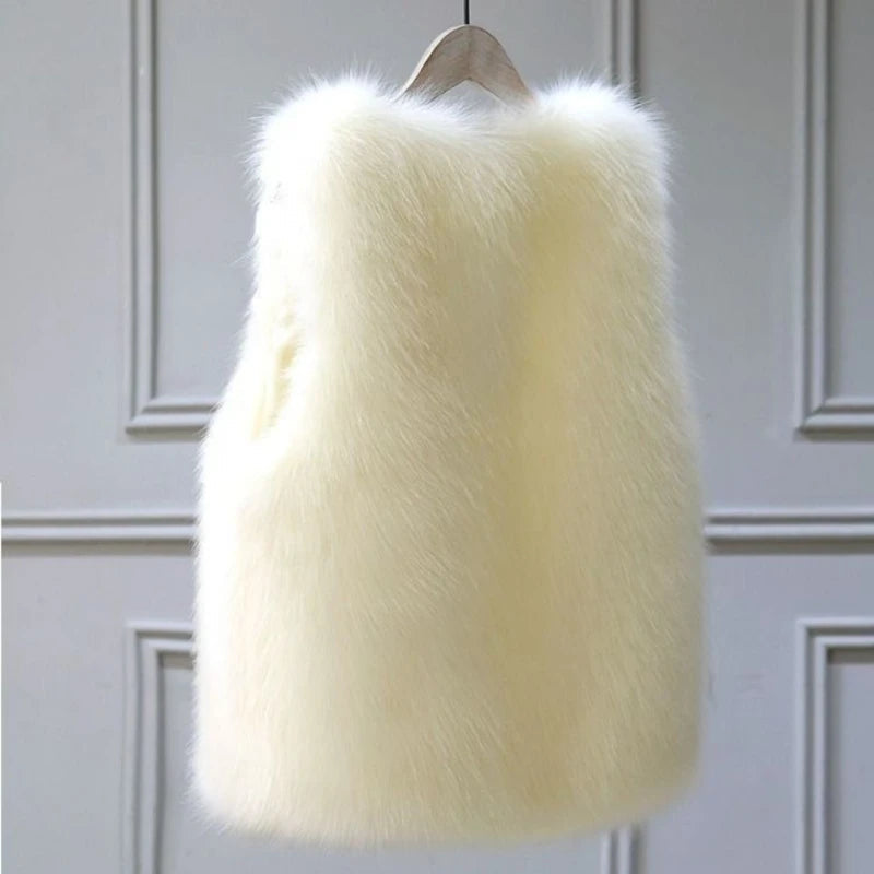 Mouwloze Textuurvest voor Dames | Ideaal voor de Herfst en de Winter