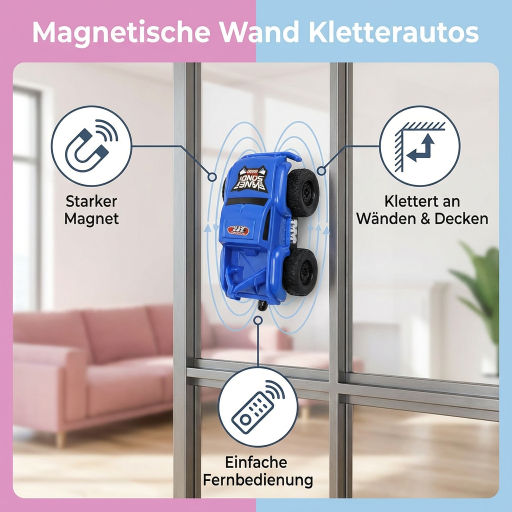 Magnetische Wand Klimauto's