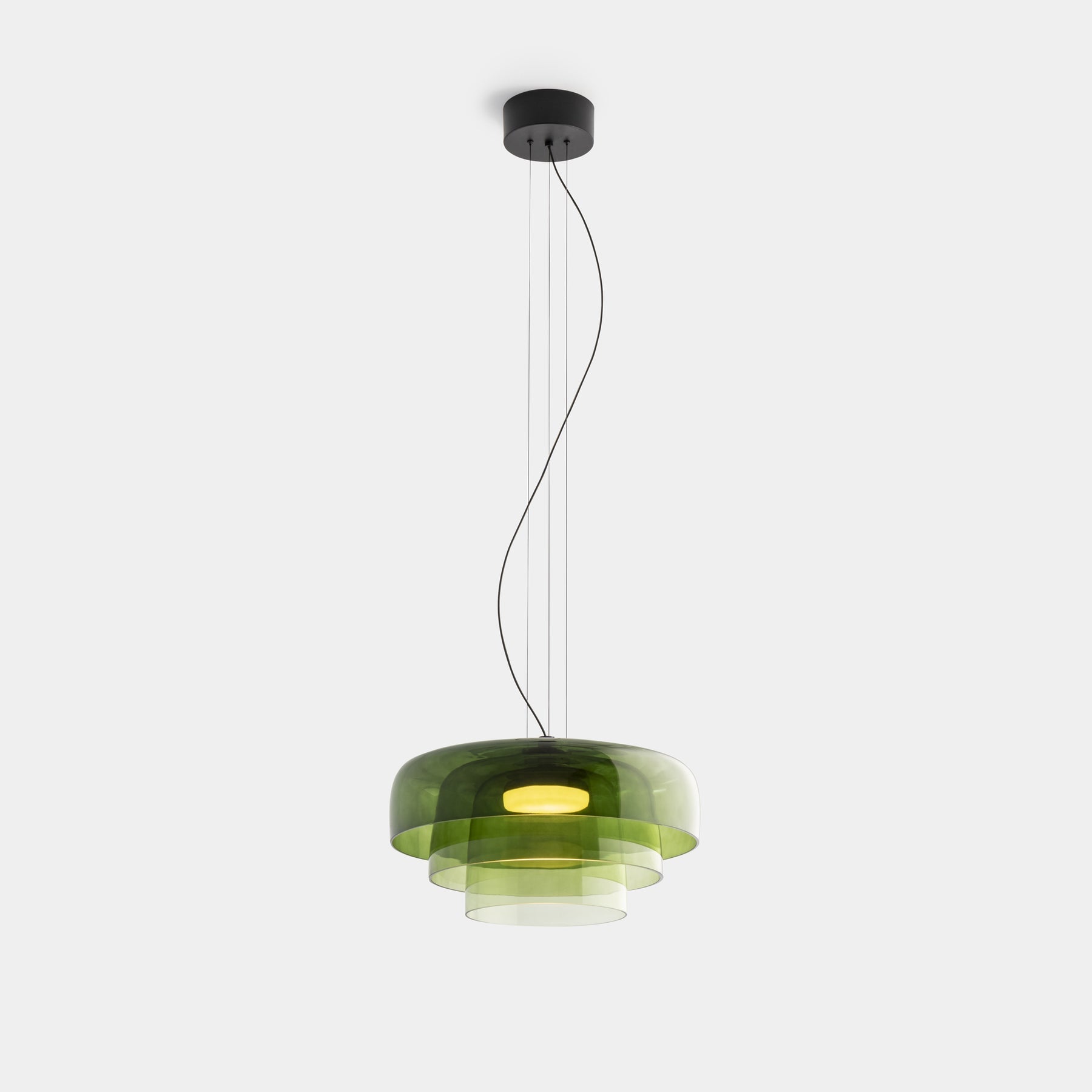 Noordse Glazen Hanglamp