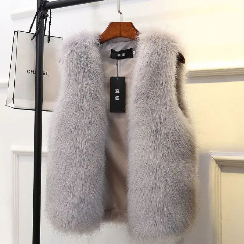 Mouwloze Textuurvest voor Dames | Ideaal voor de Herfst en de Winter