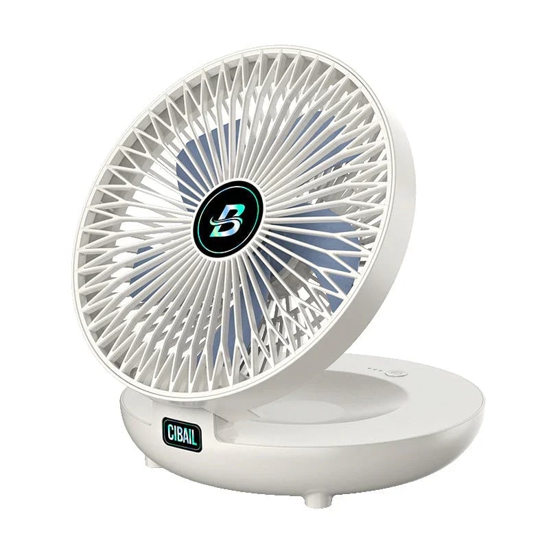 AeroLux Elegante Draagbare Ventilator | Stijlvolle, opvouwbare ventilator voor ultiem comfort