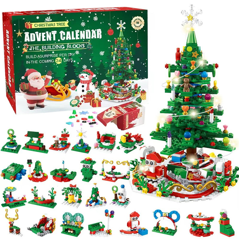 Kerstboom Adventskalender 2026 – DIY Bouwpakket voor Kerstdecoratie