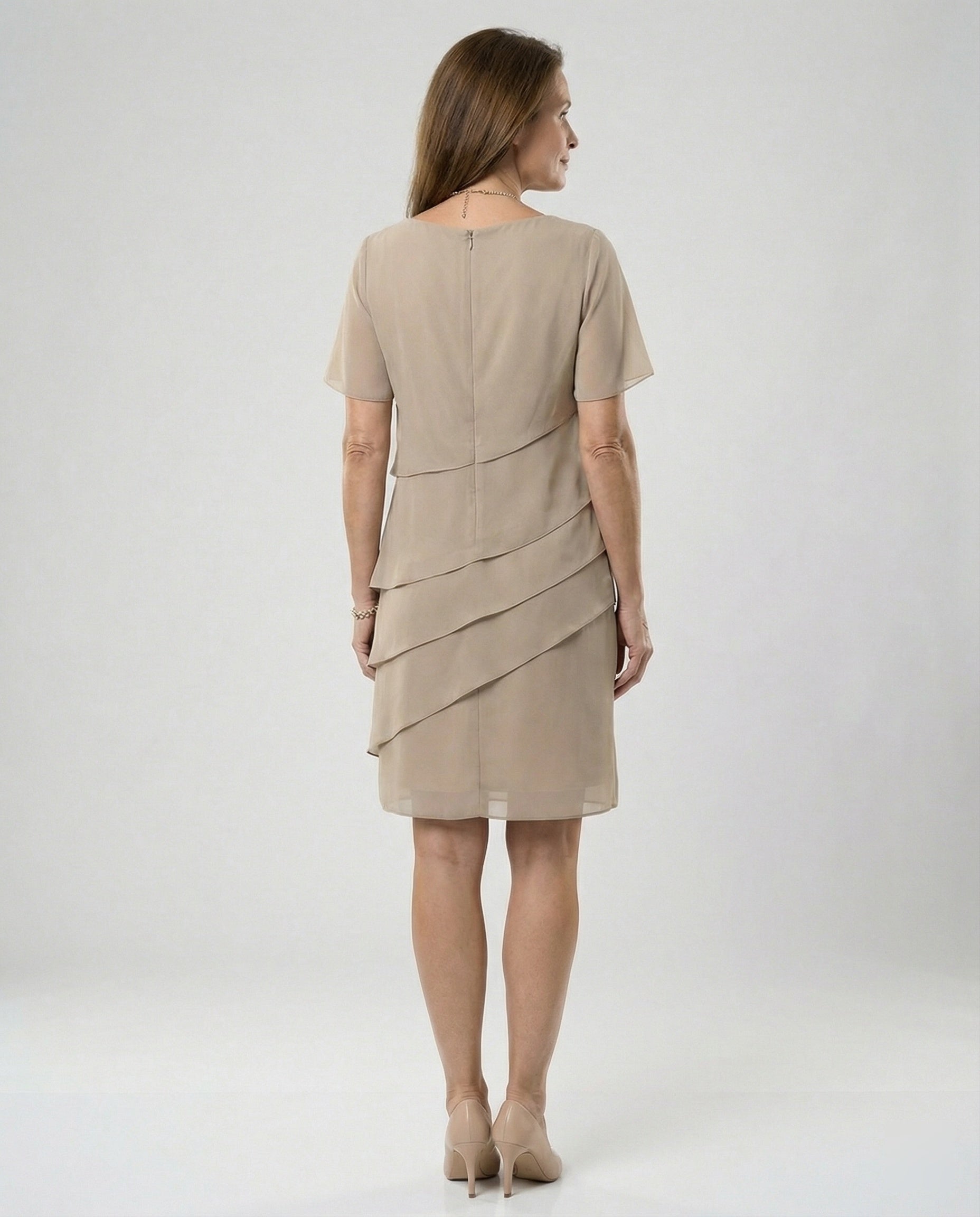 Drune | Elegante Figuuraccentuerende Damesjurk