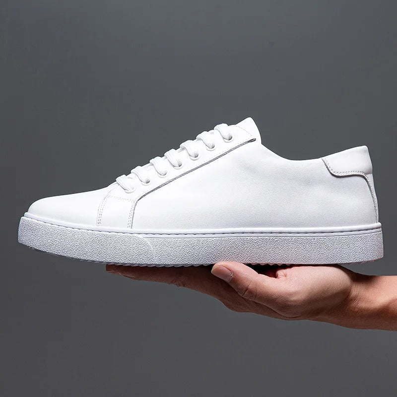 Leren Sneakers Heren - Stijl & Comfort - David™