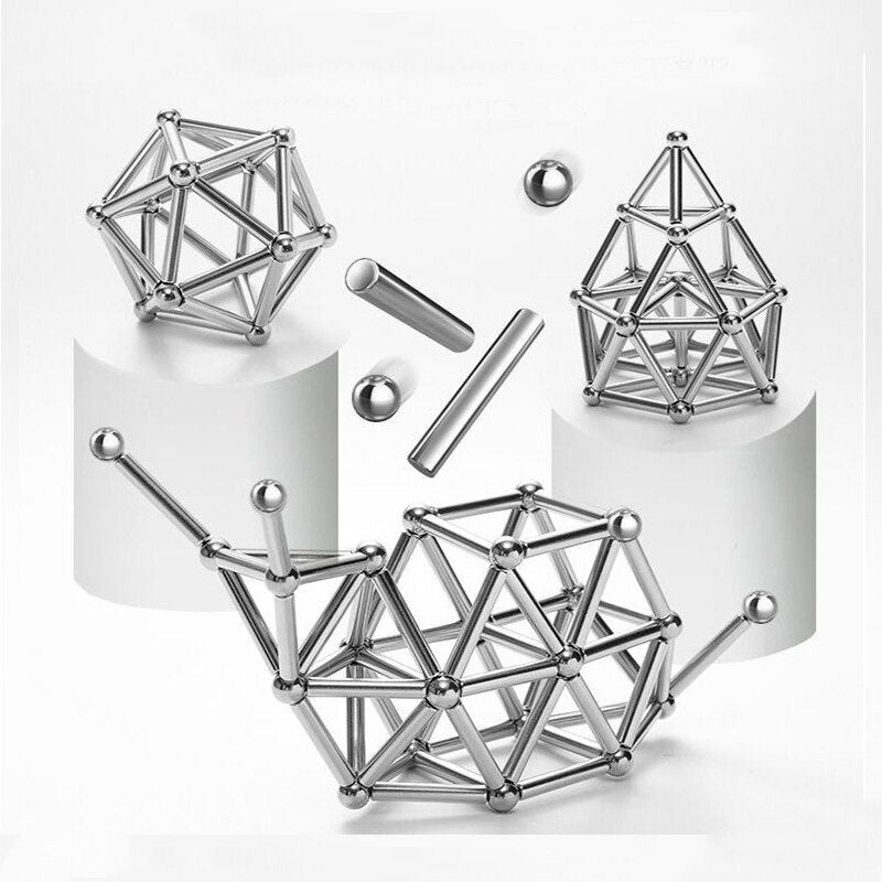 Magnetische Stokken - Creatief Bouwspel - Kinderen