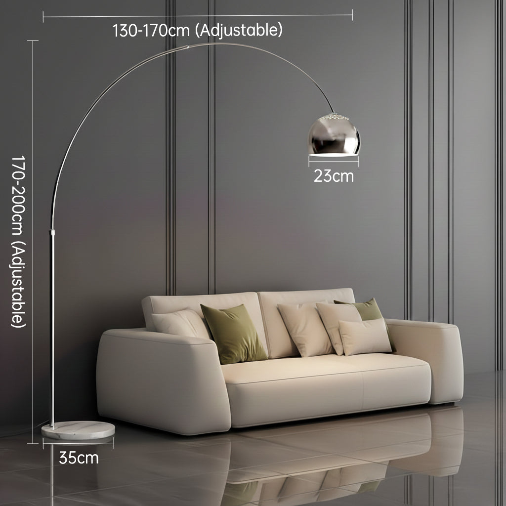 Italiaanse Arco Booglamp – Moderne Design Vloerlamp voor de Woonkamer