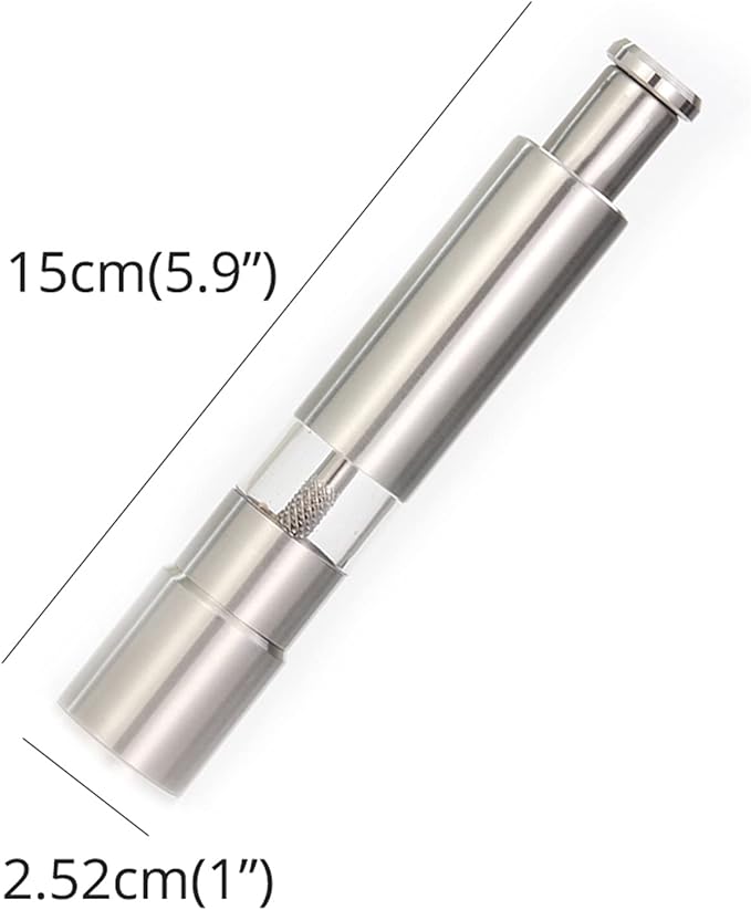 GourmetEssence Luxe Peper- en Zoutmolen | Elegante molen voor perfect gekruide gerechten