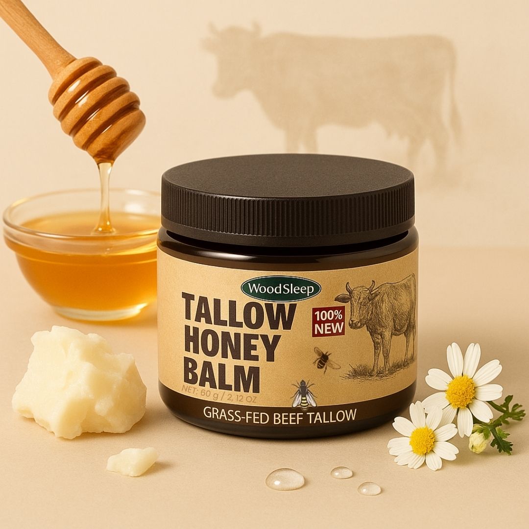 Rundvet Crème | Crème voor natuurlijke huidverzorging | Hydratatiecrème voor gezicht en lichaam | TallowPure