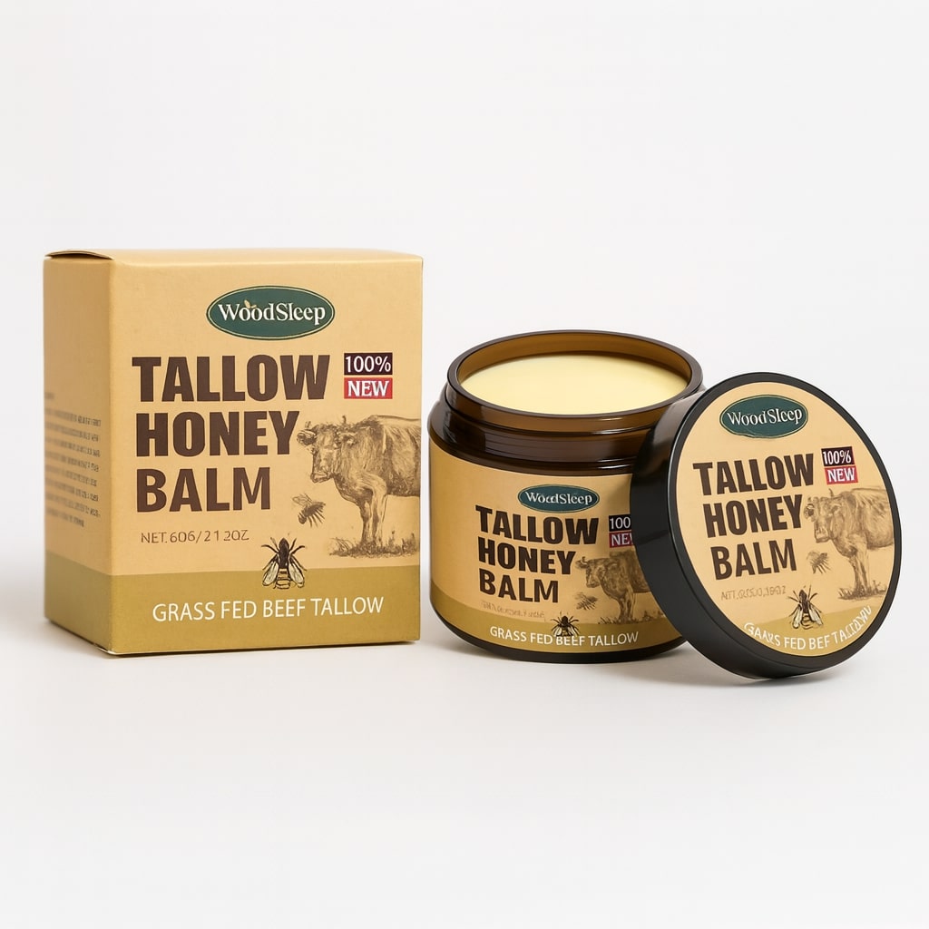 Rundvet Crème | Crème voor natuurlijke huidverzorging | Hydratatiecrème voor gezicht en lichaam | TallowPure