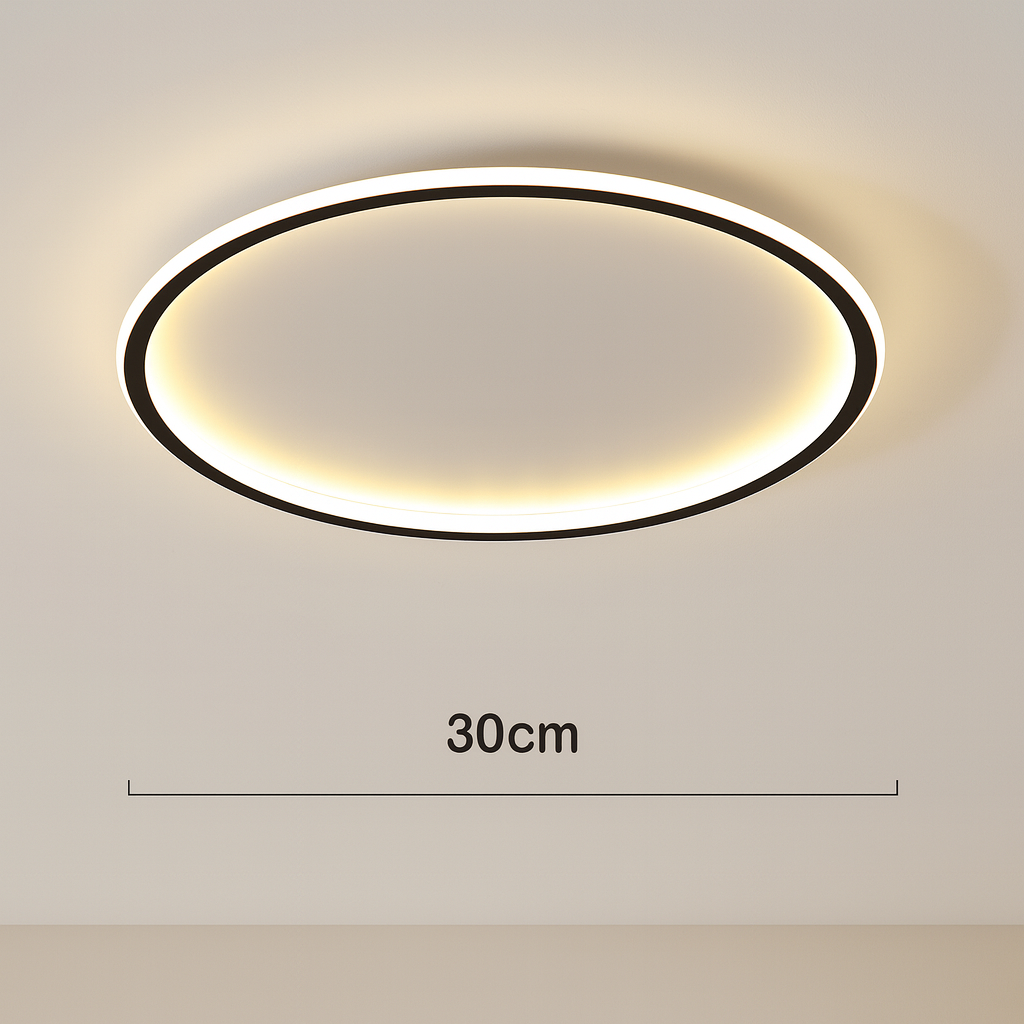 Scandinavische LED Rond-Plafondlamp | 1-Licht
