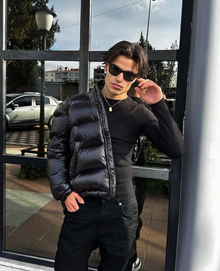 Fabian™ Heren Sherpa Gevoerde Stepp-Winterjas