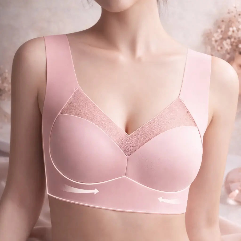 BH zonder beugels | Comfortabele Naadloze Push Up BH | Komfina