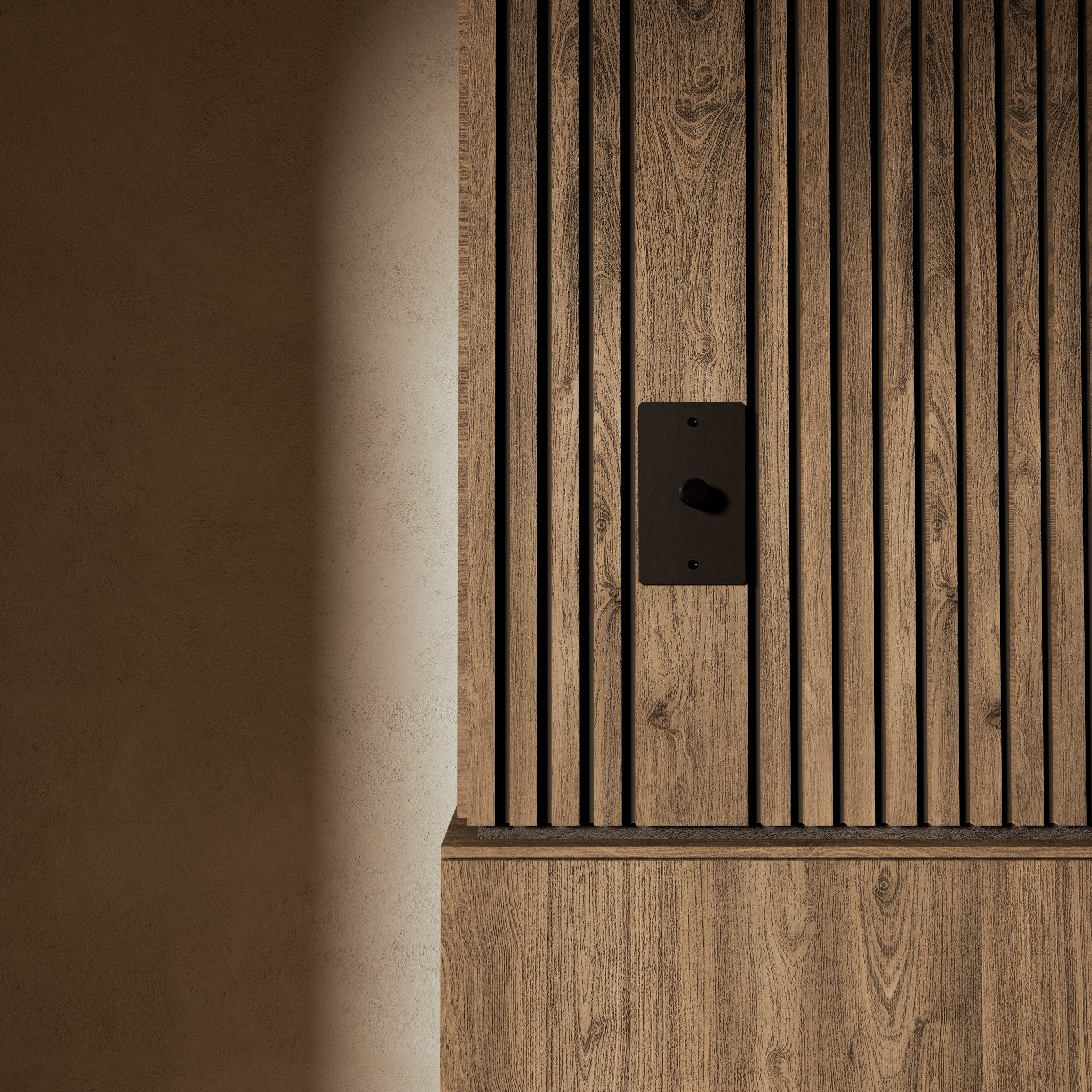 Messing Dimmer Schakelaar