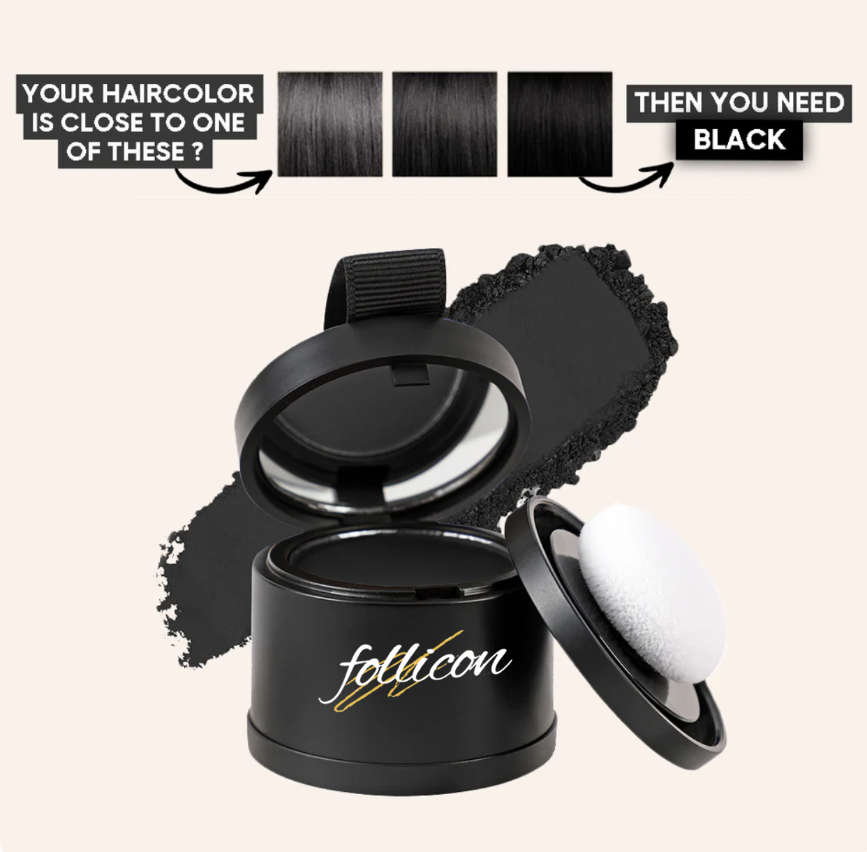 InstaCover Haarlijn Poeder | Natuurlijke Dekking, Direct Zelfvertrouwen