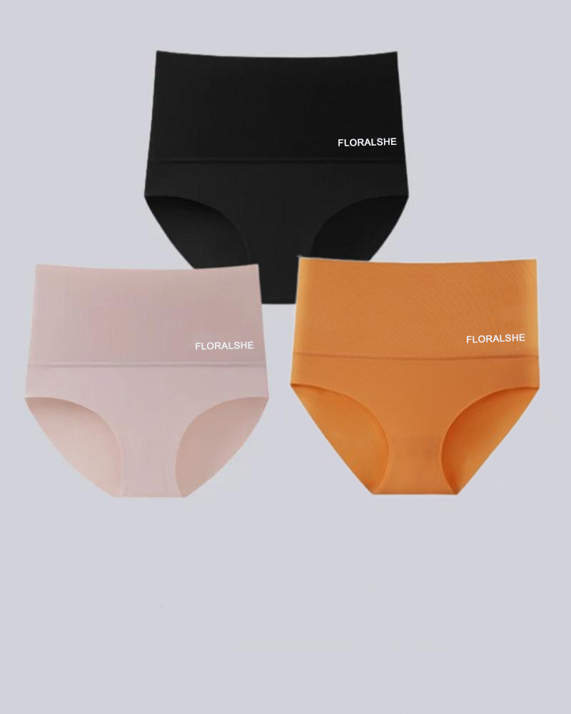 LuxeSilhouette 5-Pack Hoge Taille Slipjes | Perfecte buikcontrole voor een slanker figuur