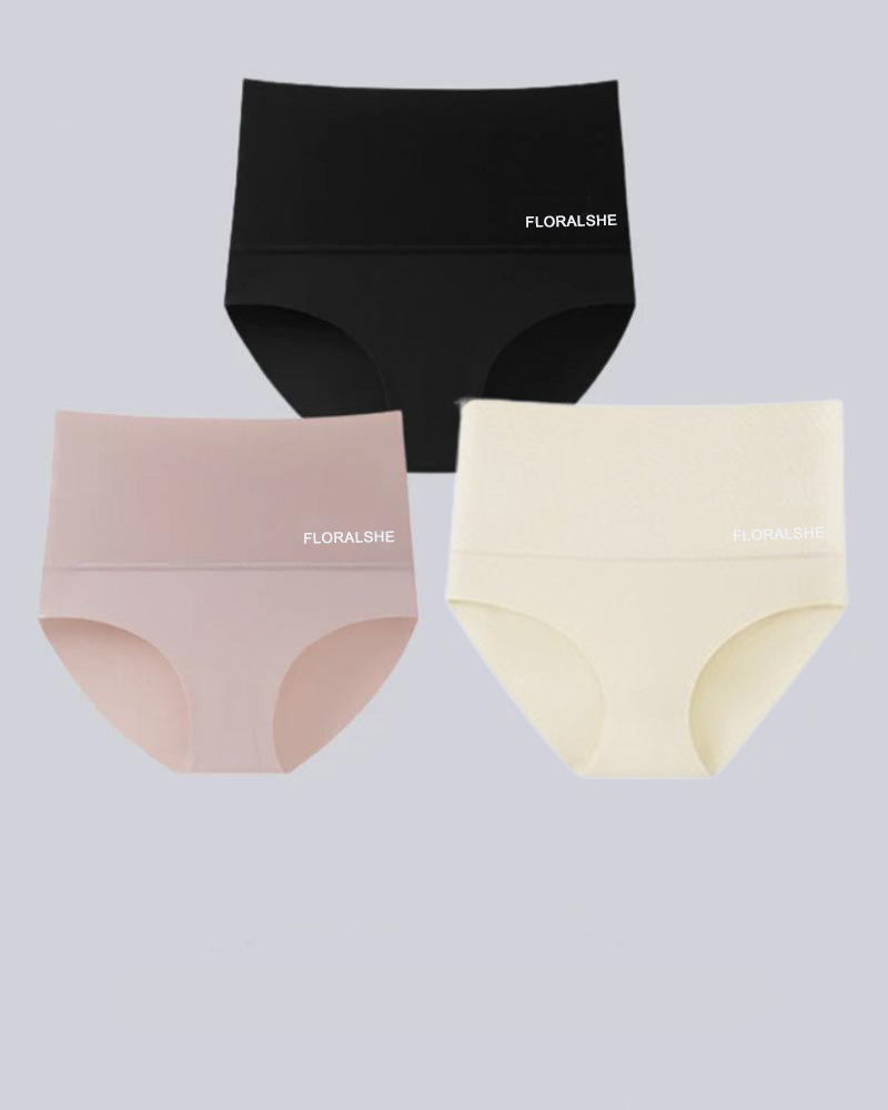 LuxeSilhouette 5-Pack Hoge Taille Slipjes | Perfecte buikcontrole voor een slanker figuur