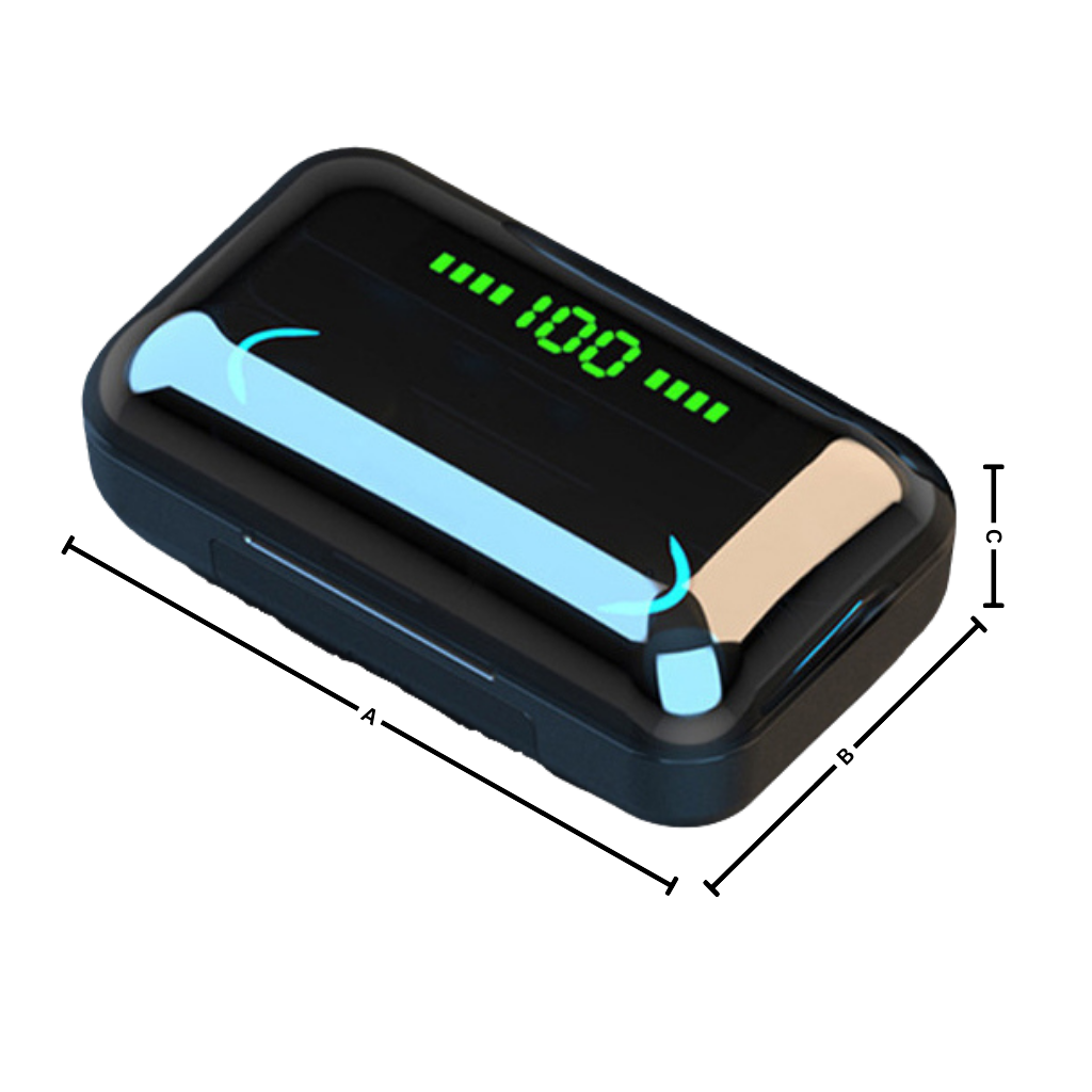 Bluetooth-oordopjes met oplaadbare batterijbox