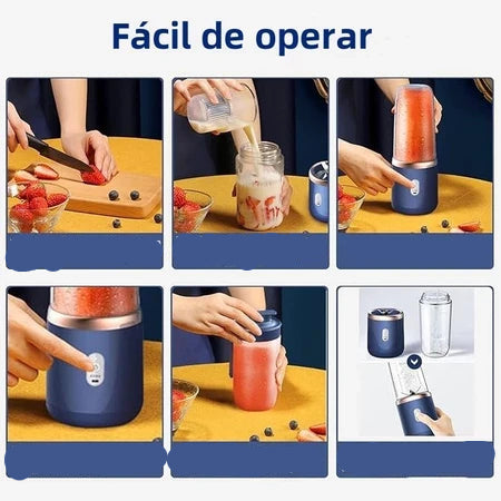 LuxBlend Elite Mini Blender | Compacte krachtpatser voor smoothies onderweg