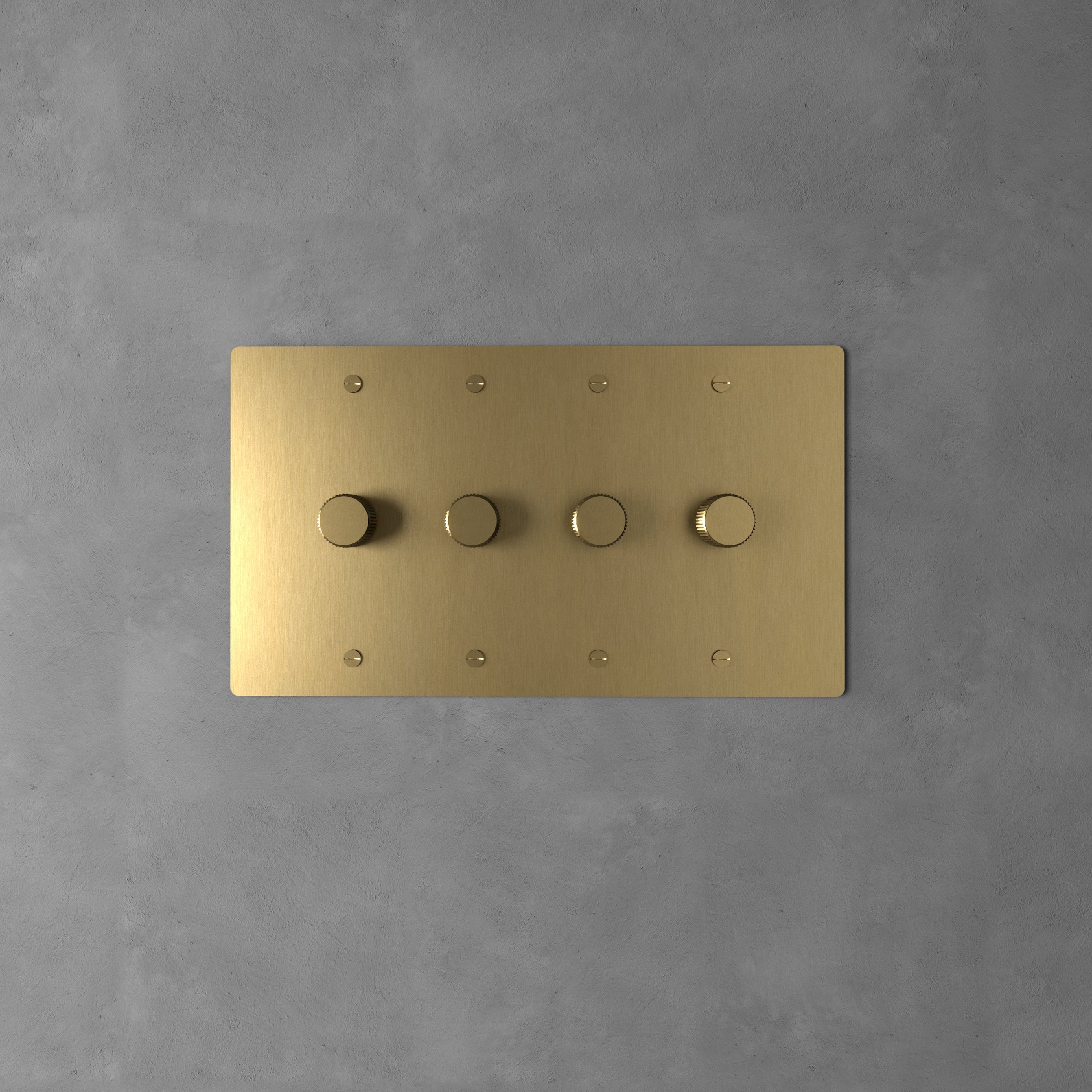 Messing Dimmer Schakelaar