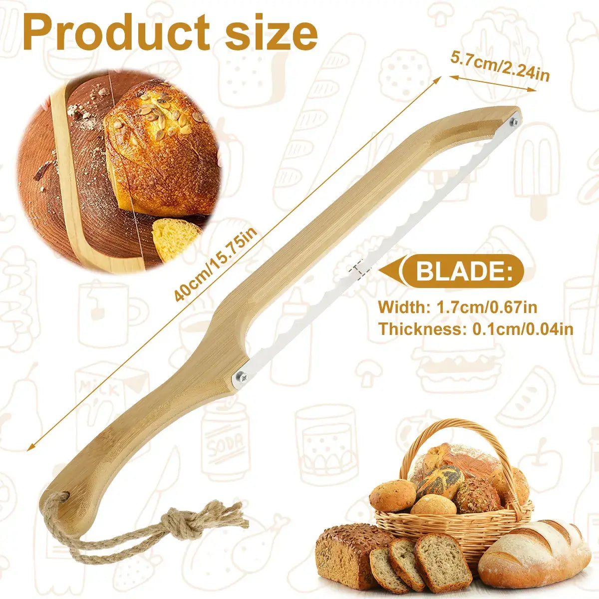Het ultieme broodmes voor perfecte sneden - BreadMaster