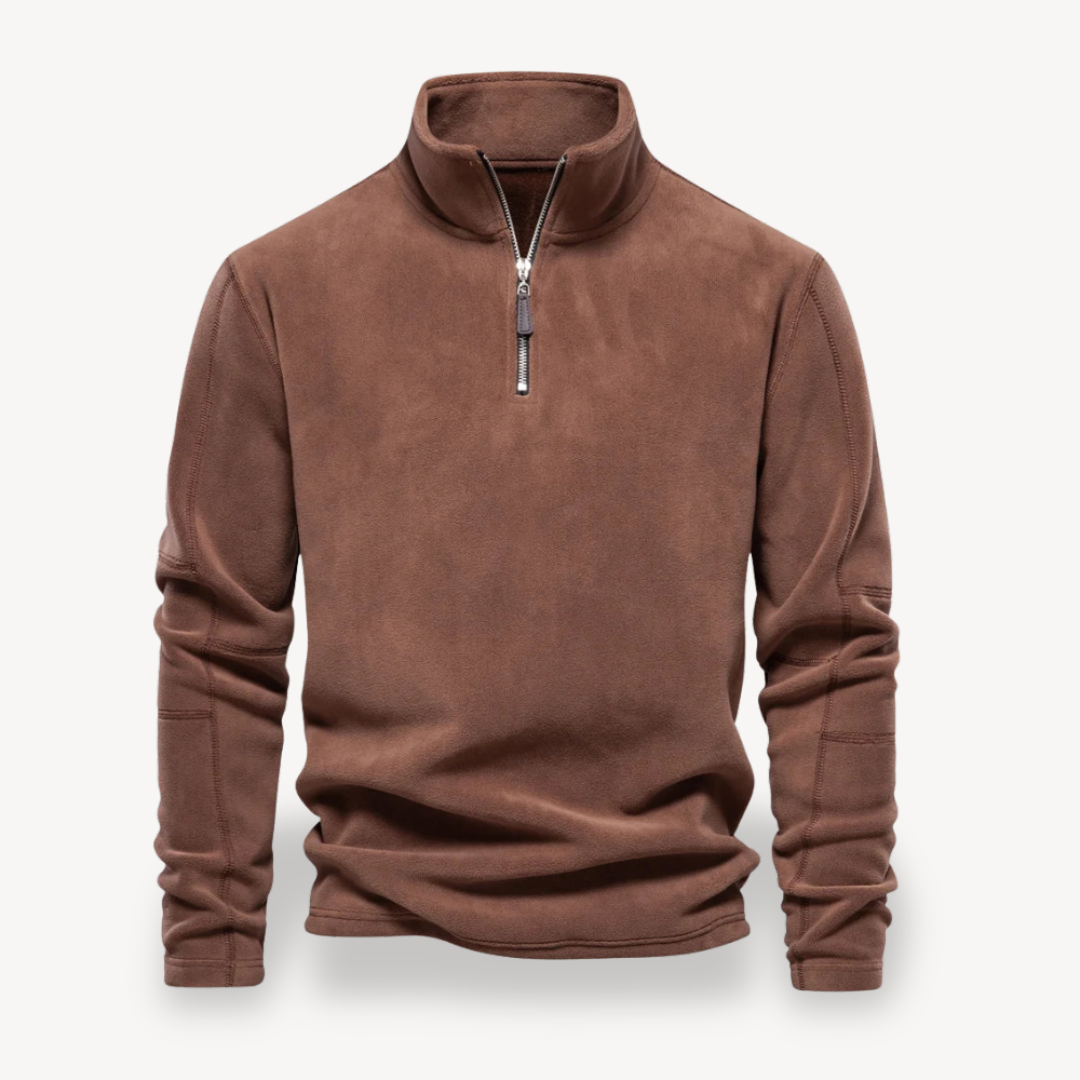 Heren ComfortZip Fleecevest – Warm, Zacht en Praktisch met Rits