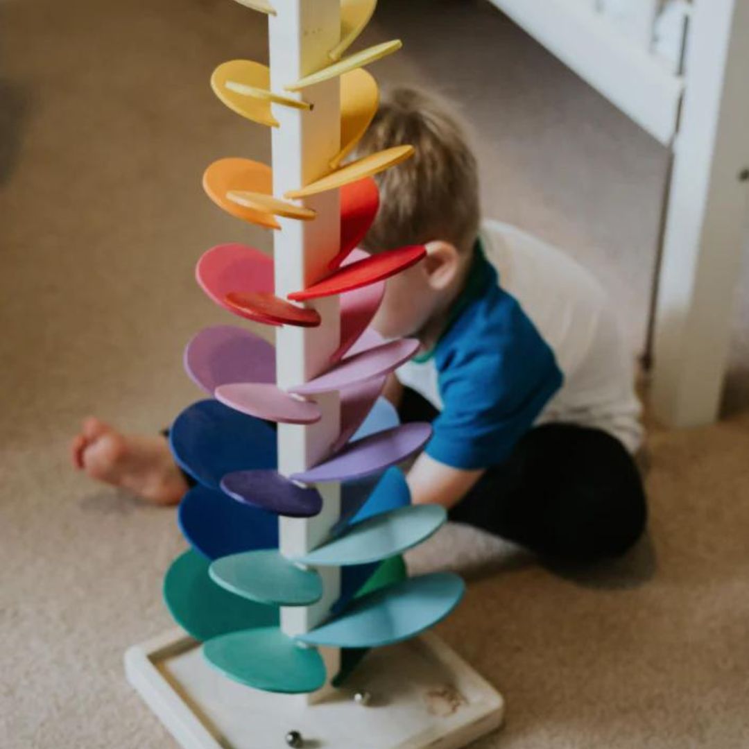 Interactieve Regenboog-Marmertoren - Luca