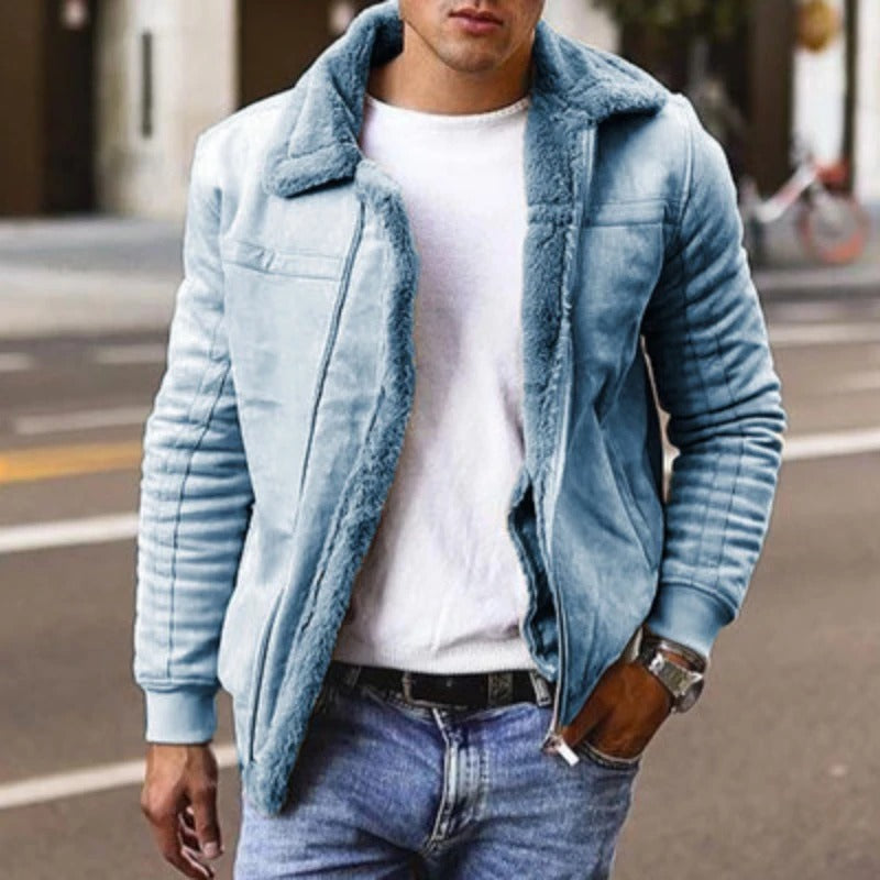 Heren winterjas slim fit