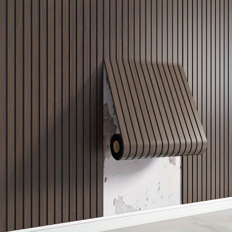 HoutLook Wandpanelen – Zelfklevende 3D PVC Wandbekleding voor een snelle woonervaring