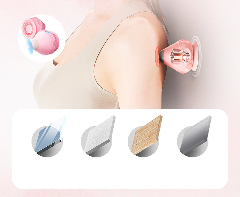LuxuraSphere Zelfmassagebal met Zuignap | Geavanceerde triggerpointtechniek voor effectieve spierontspanning en pijnverlichting