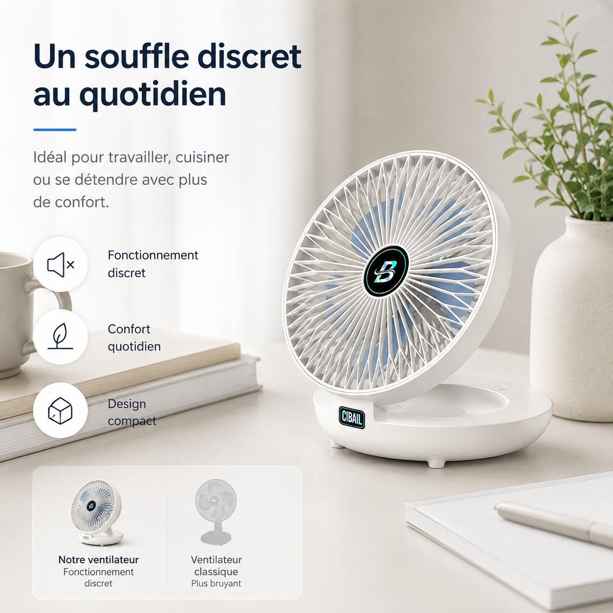 Dubbel Gebruik Huiskamer Ventilator