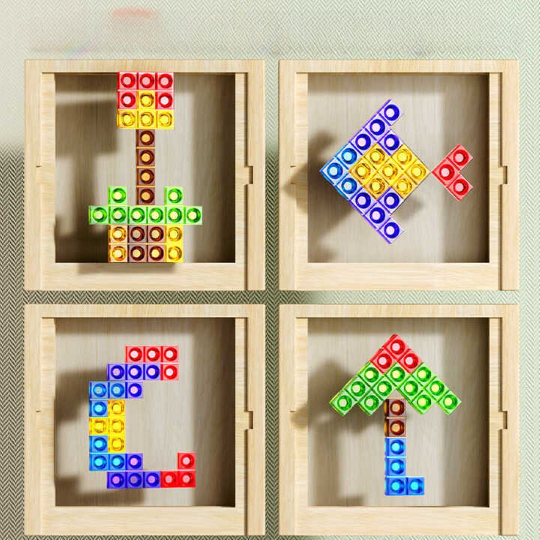 Houten Tetris Spel Magisch Speelgoed