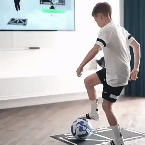 Voetbal Pro Trainingsmat Voor Thuis Oefeningen Met Drill Video's