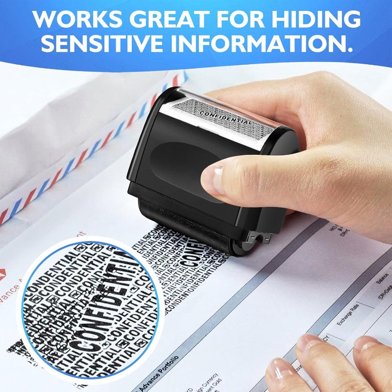 Privacy Bescherming Roller Stempel