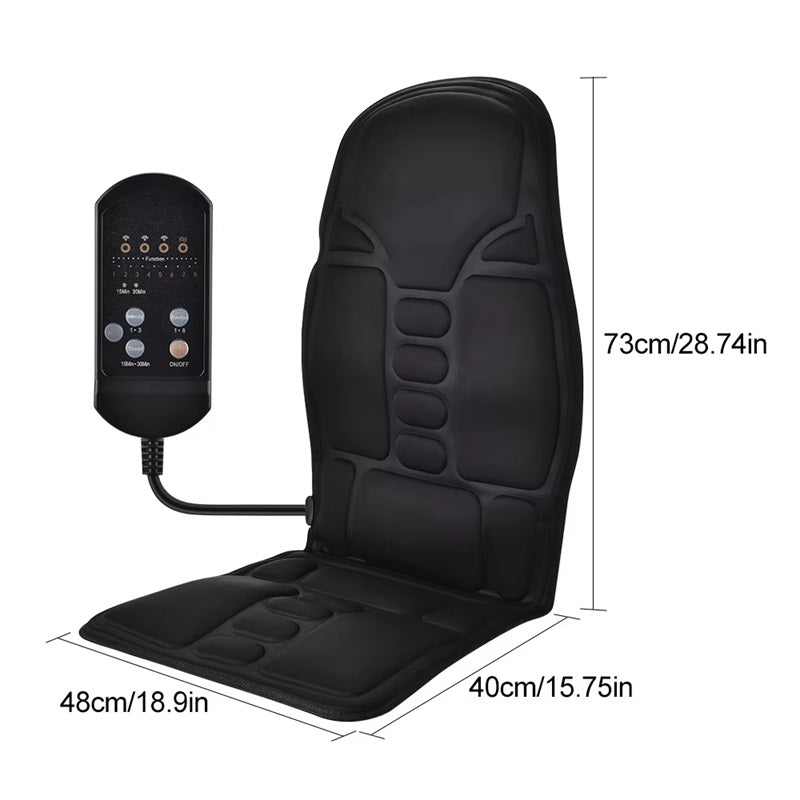 Elektrisch Massage Zitkussen met Warmte – Massagekussen voor Thuis en Auto
