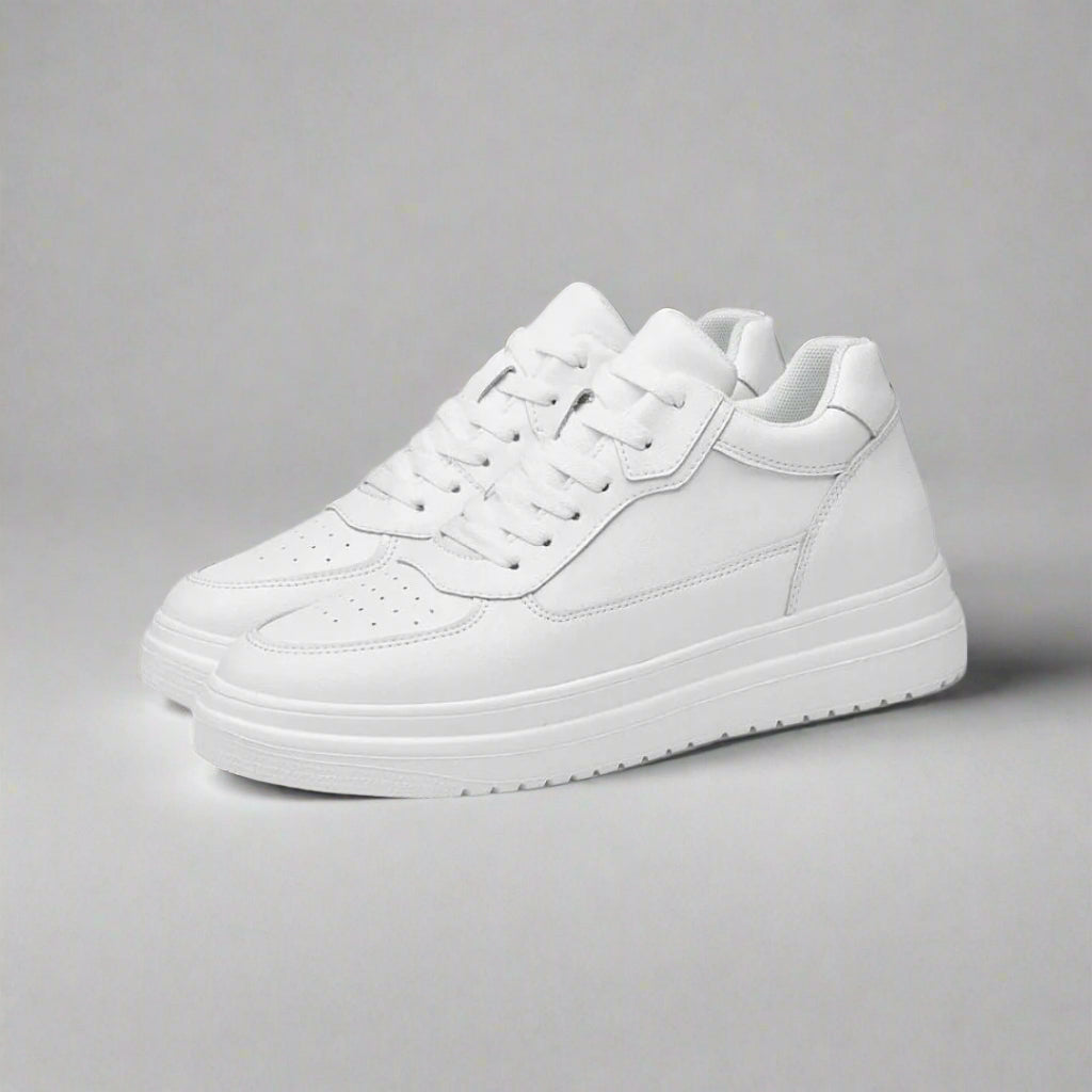 Verhoogde Sneakers Heren - Discrete Hoogtewinst - Comfort en Stijl