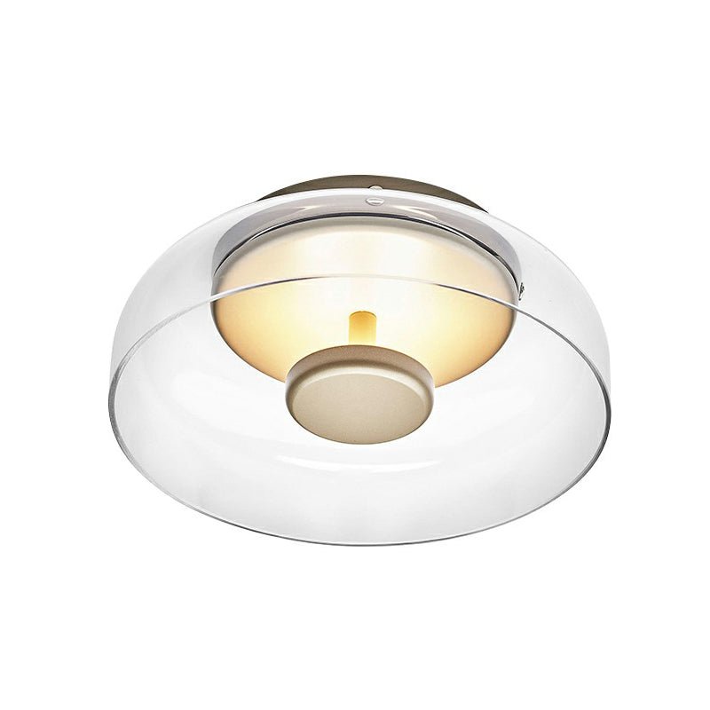 CrystalShine LED Plafondlamp | Modern Glazen Ontwerp