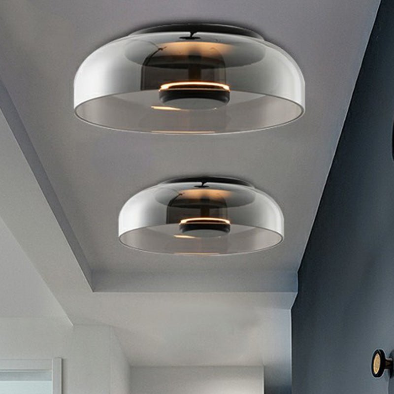 CrystalShine LED Plafondlamp | Modern Glazen Ontwerp