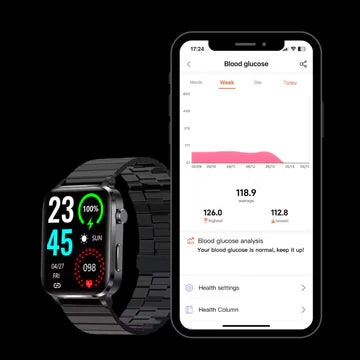 VitaTrack Wellness Smartwatch Voor Thuismonitoring