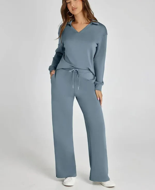 VioletVibe Cozy Hoodie Set | Stijlvolle en comfortabele loungewear voor ultieme ontspanning