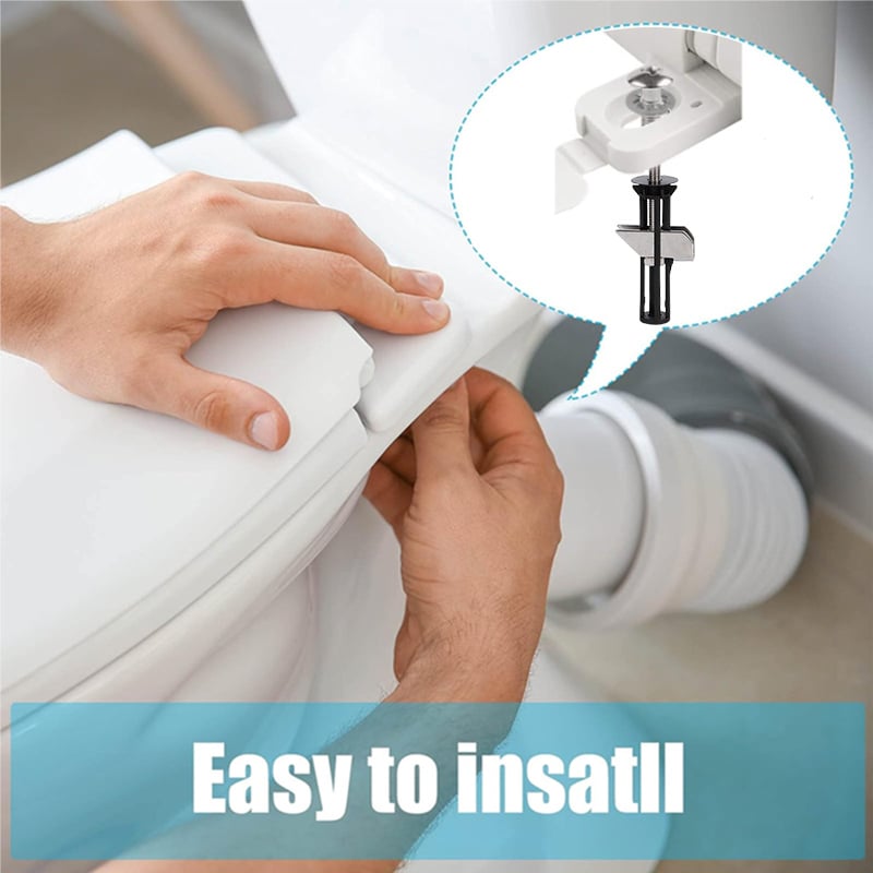 🔥 NIEUWE JAARSACTIE - Heavy Duty Toiletbril Bevestigingsboutset